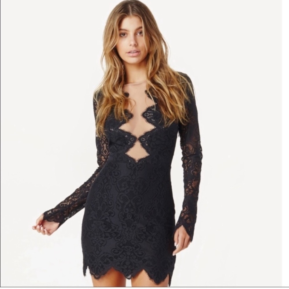 For Love and Lemons lace dress